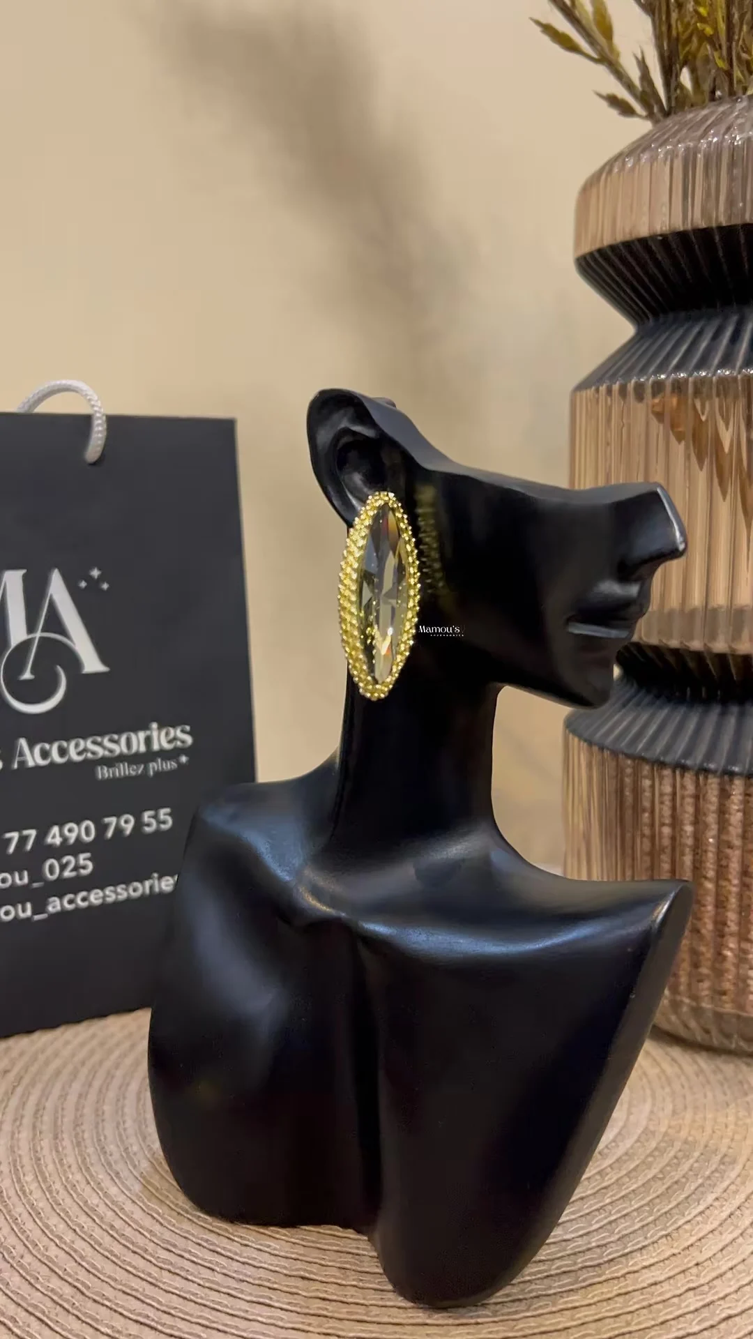 Boucle d’oreille Chaïma