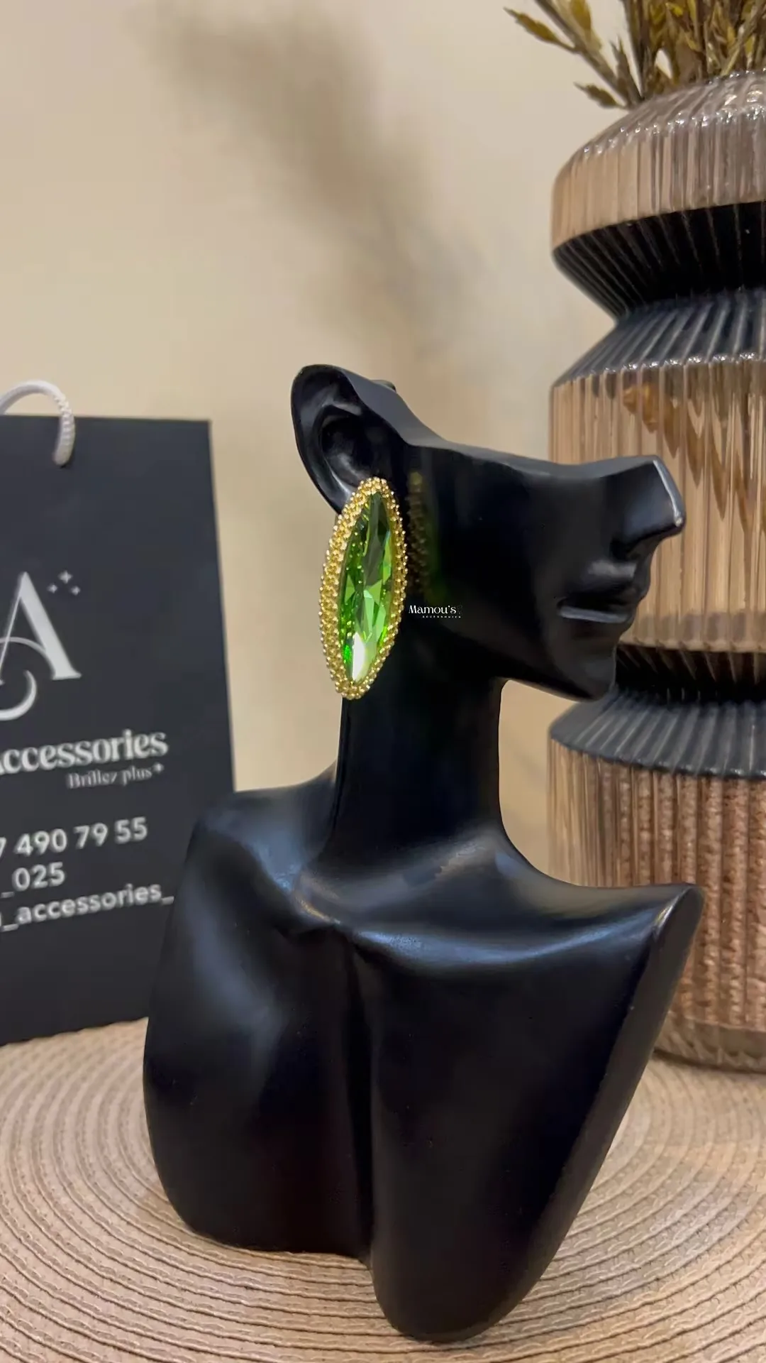 Boucle d’oreille Mia