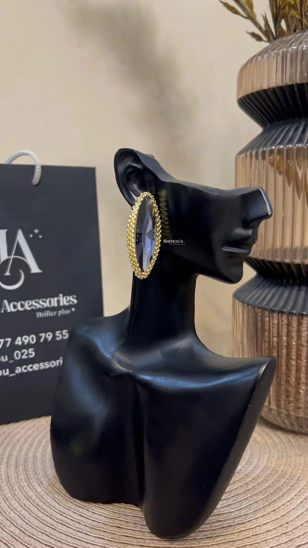 Boucle d’oreille Amira