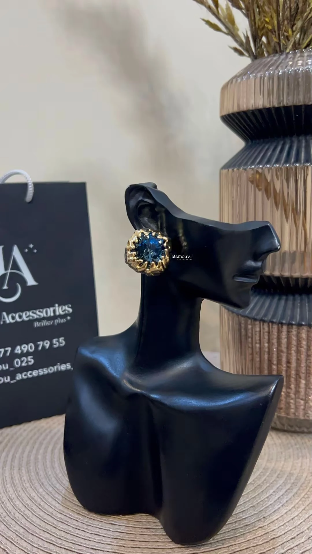 Boucle d’oreille Yasmine
